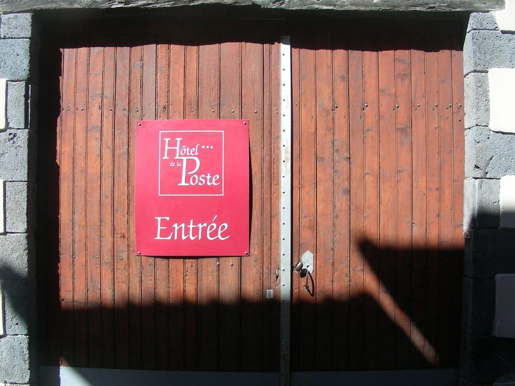 פונז'יבו Logis Hotel Restaurant De La Poste מראה חיצוני תמונה