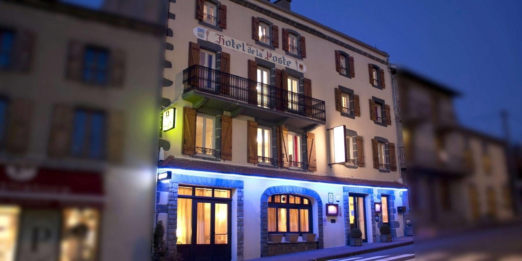 פונז'יבו Logis Hotel Restaurant De La Poste מראה חיצוני תמונה