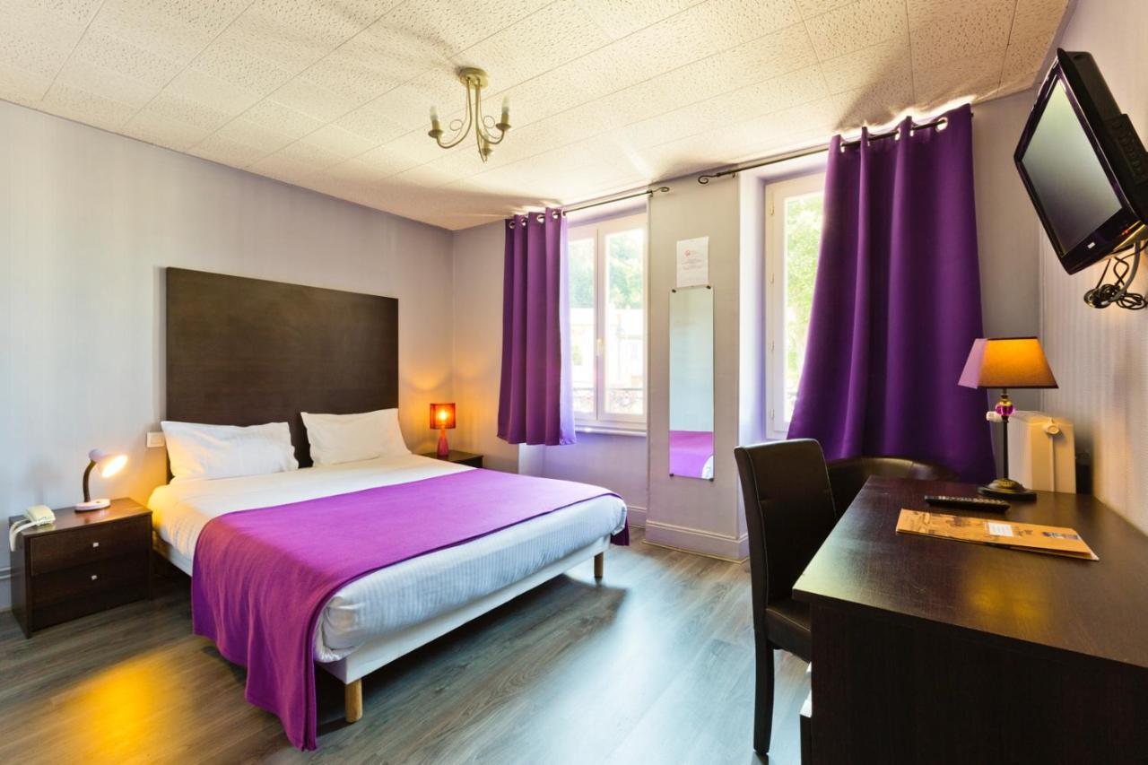 פונז'יבו Logis Hotel Restaurant De La Poste מראה חיצוני תמונה